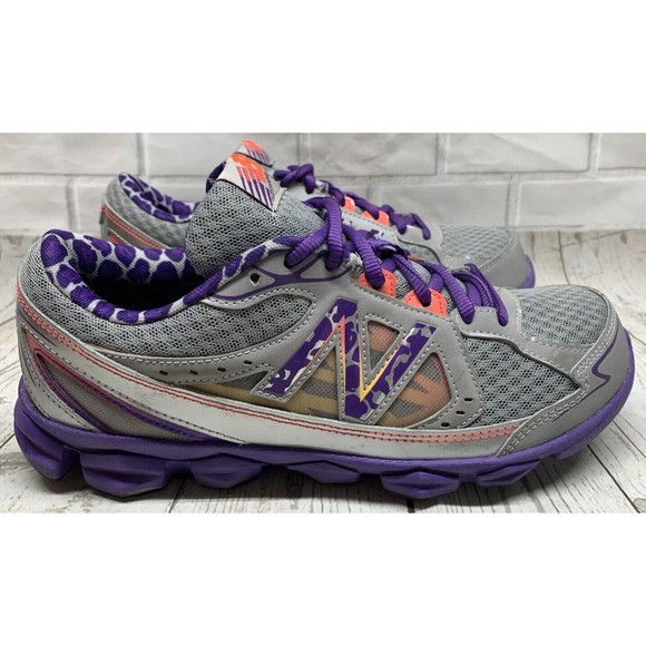 New Balance Women's 750 v3 Running Shoes Purple Gray KJ750PLY Pre-owned Size 7 - Picture 2 of 14